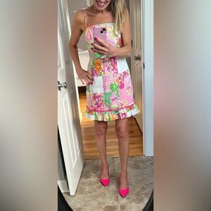 Lilly Pulitzer original patchwork dress - pattern very rare!